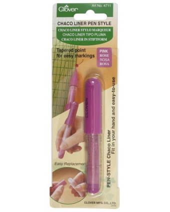 Chaco Liner Stylo Marqueur - Rose - Clover - Mercerine