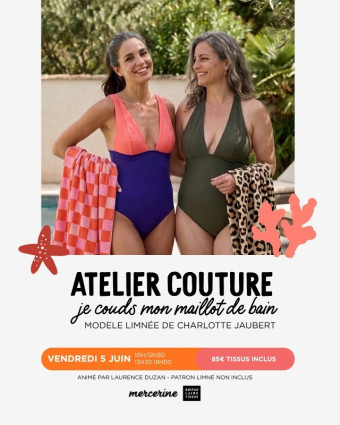 Atelier couture Gradignan 5 juin 2026
