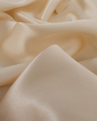 Satin de Soie Ecru Alicia - Mercerine