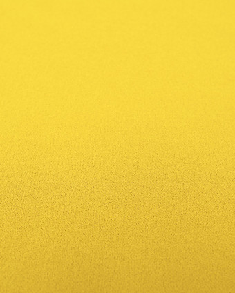 Tissu en ligne : Crêpe jersey extensible jaune - Mercerine