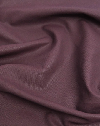 Tissu Jean Bordeaux Effet Cuir - Mercerine