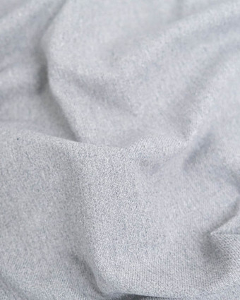 Tissu Jean Gris Clair Chiné - Mercerine