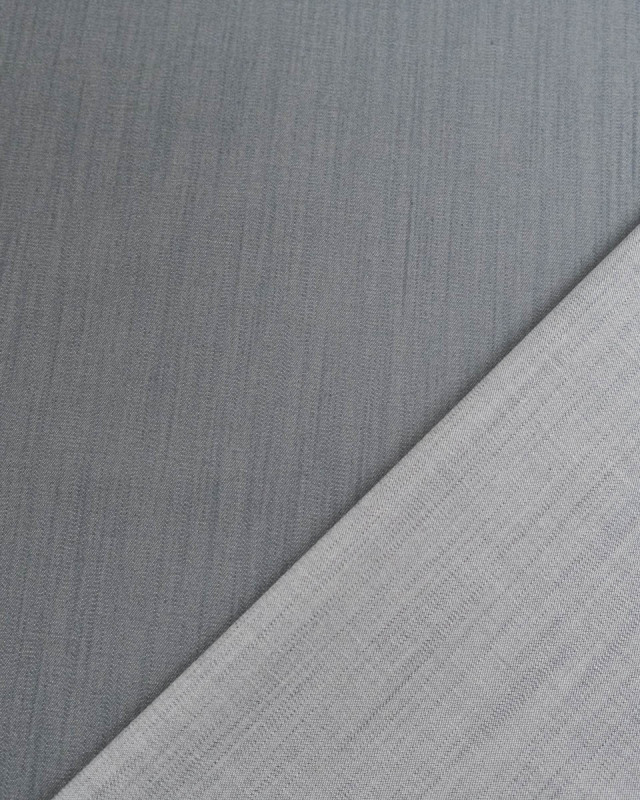Tissu Jean Gris Souris Léger - Mercerine