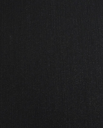 Tissu Jean Noir Lurex Argent Epais - Mercerine