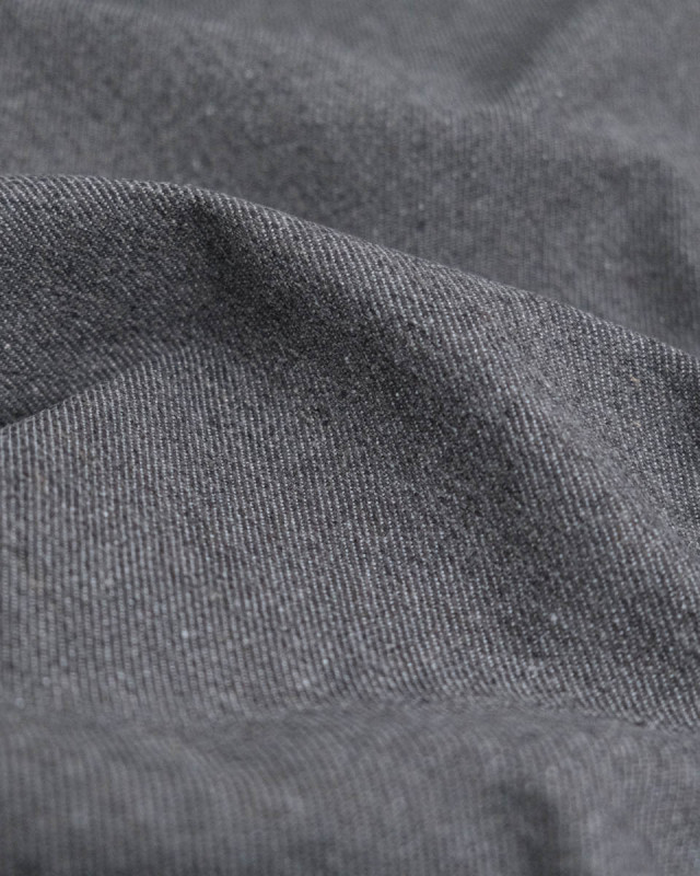 Tissu Jean Gris Moyen Chiné - Mercerine