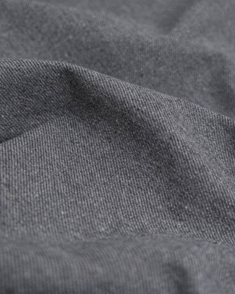 Tissu Jean Gris Moyen Chiné - Mercerine