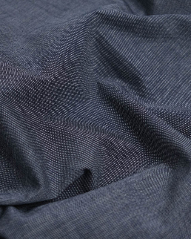 Tissu Jean Bleu Chiné Léger - Mercerine