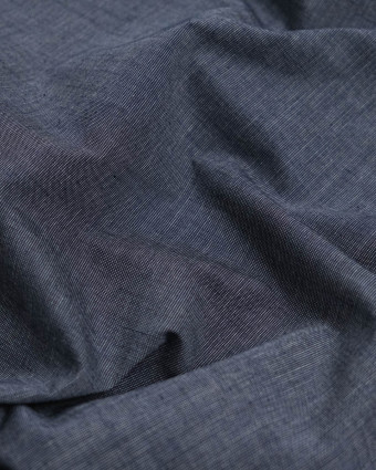 Tissu Jean Bleu Chiné Léger - Mercerine