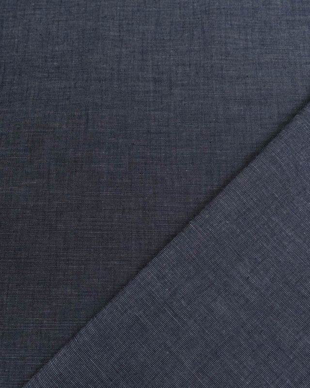 Tissu Jean Bleu Chiné Léger - Mercerine