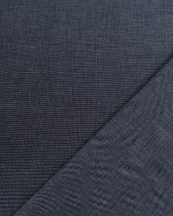 Tissu Jean Bleu Chiné Léger - Mercerine