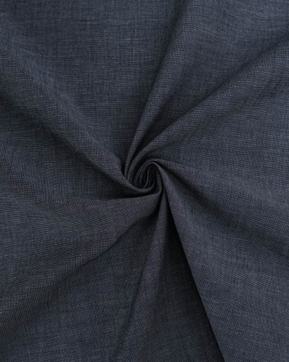 Tissu Jean Bleu Chiné Léger - Mercerine