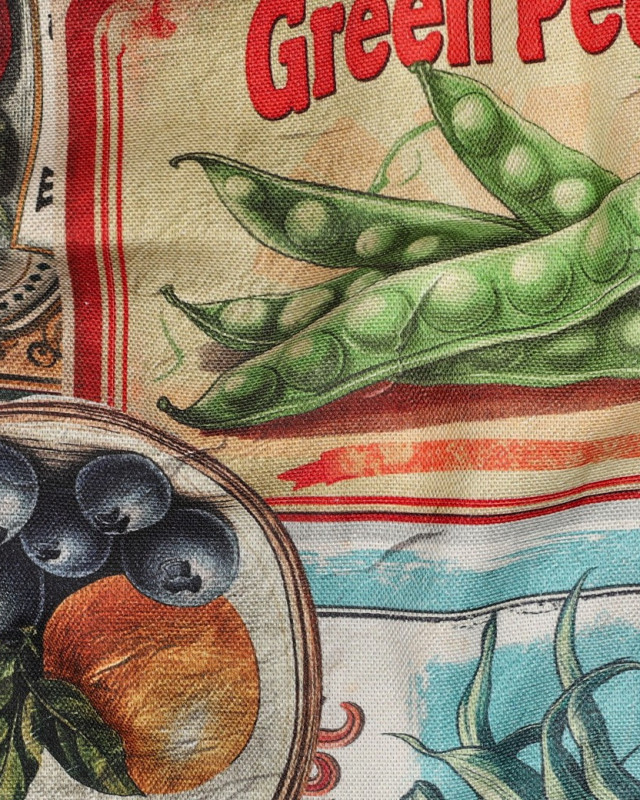 Toile Canvas Motif Digital Vegetables - Mercerine