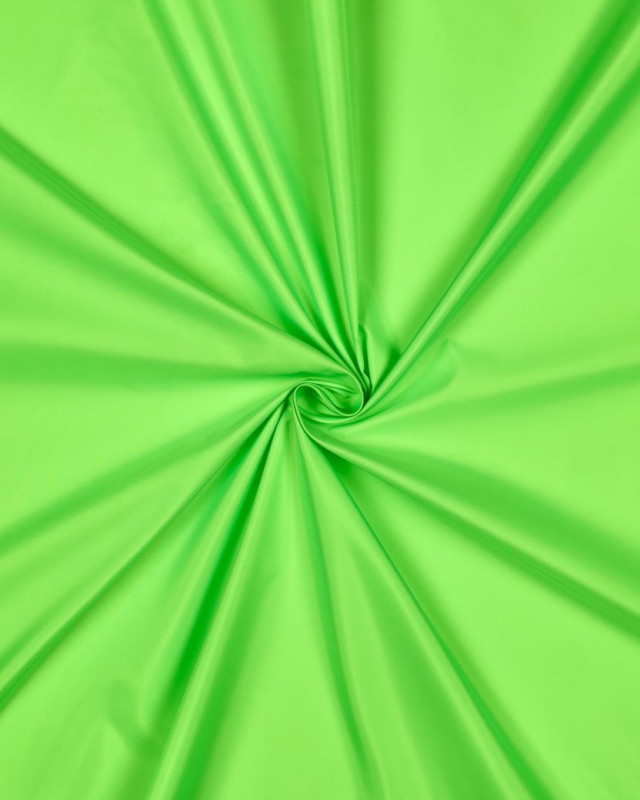 Tissu Déperlant Coupe Vent Vert Fluo - Mercerine