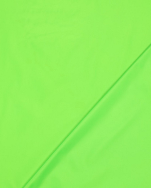Tissu Déperlant Coupe Vent Vert Fluo - Mercerine