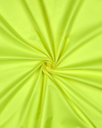 Tissu Déperlant Coupe Vent Jaune Fluo - Mercerine