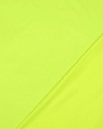Tissu Déperlant Coupe Vent Jaune Fluo - Mercerine