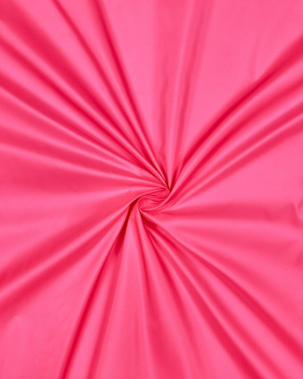 Tissu Déperlant Coupe Vent Rose Fluo - Mercerine