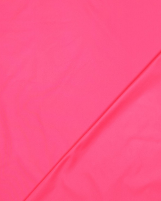 Tissu Déperlant Coupe Vent Rose Fluo - Mercerine