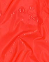 Tissu Déperlant Coupe Vent Orange Fluo