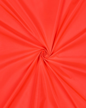 Tissu Déperlant Coupe Vent Orange Fluo - Mercerine