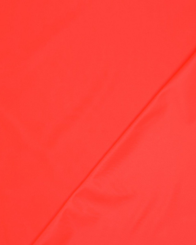 Tissu Déperlant Coupe Vent Orange Fluo - Mercerine