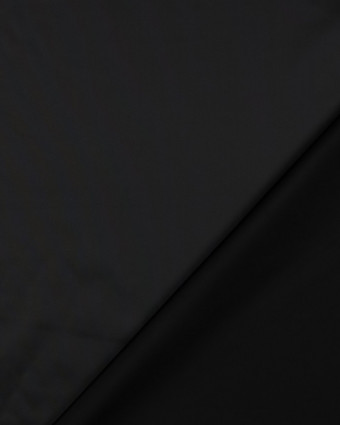 Tissu Déperlant Coupe Vent Noir - Mercerine