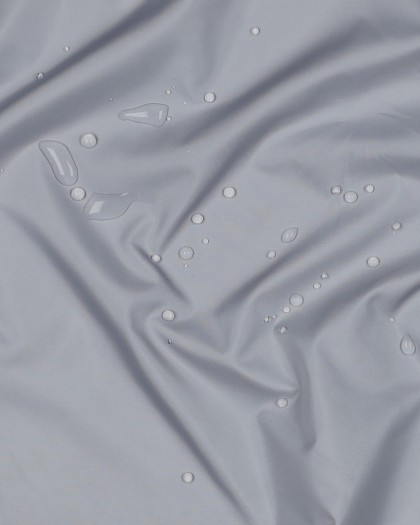 Tissu Déperlant Coupe Vent Gris Clair - Mercerine