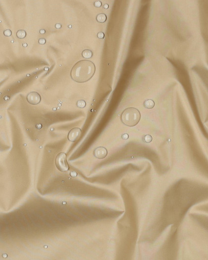 Tissu Déperlant Coupe Vent Sable - Mercerine