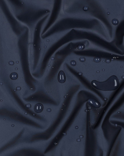 Tissu Déperlant Coupe Vent Bleu Marine - Mercerine
