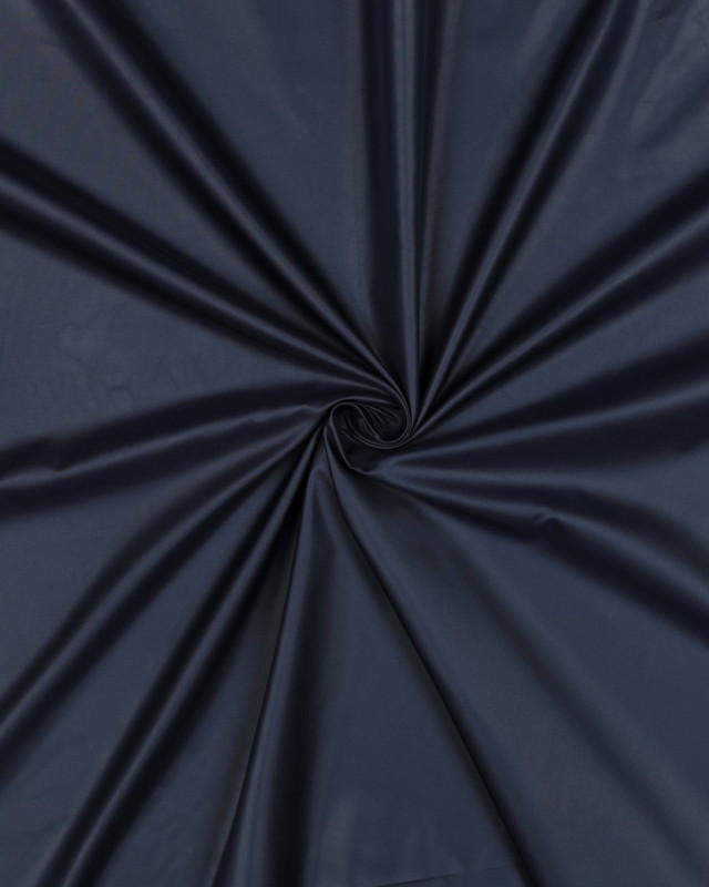 Tissu Déperlant Coupe Vent Bleu Marine - Mercerine