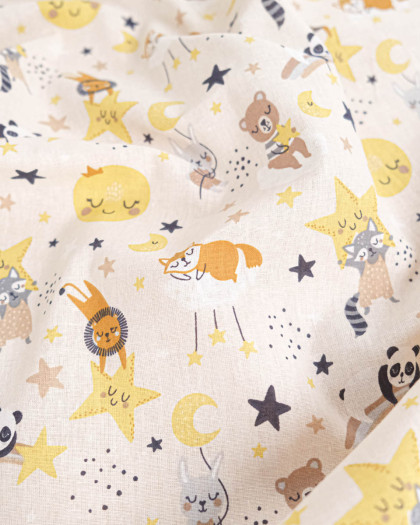 Toile Hérault Lunaire - Mercerine