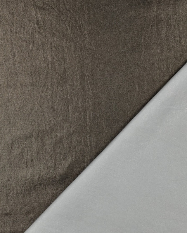 Tissu Coton Métallique Vieux Laiton - Mercerine