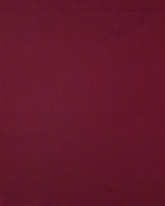 Tissu Satin de Coton Uni Bordeaux - Mercerine