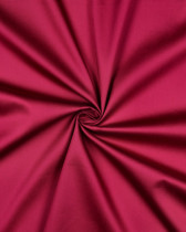 Tissu Satin de Coton Uni Framboise