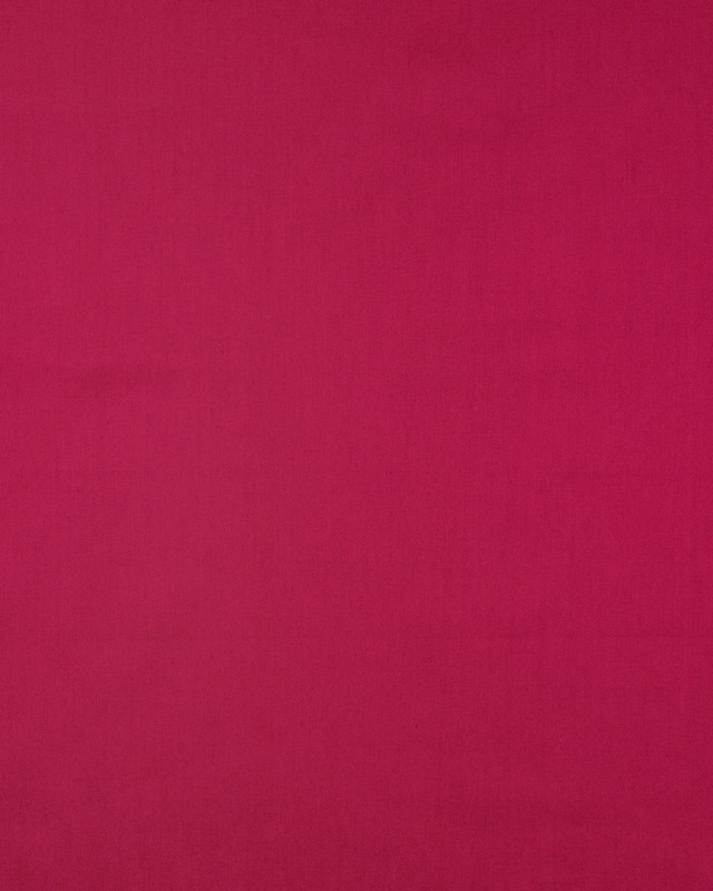 Tissu Satin de Coton Uni Framboise - Mercerine