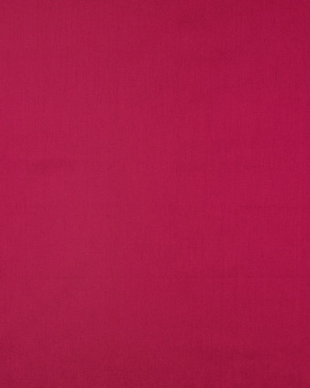 Tissu Satin de Coton Uni Framboise - Mercerine