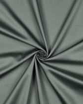Tissu Satin de Coton Uni Vert de Gris