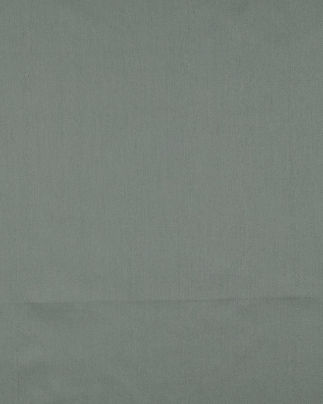 Tissu Satin de Coton Uni Vert de Gris - Mercerine