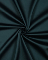 Tissu Satin de Coton Uni Vert Foncé