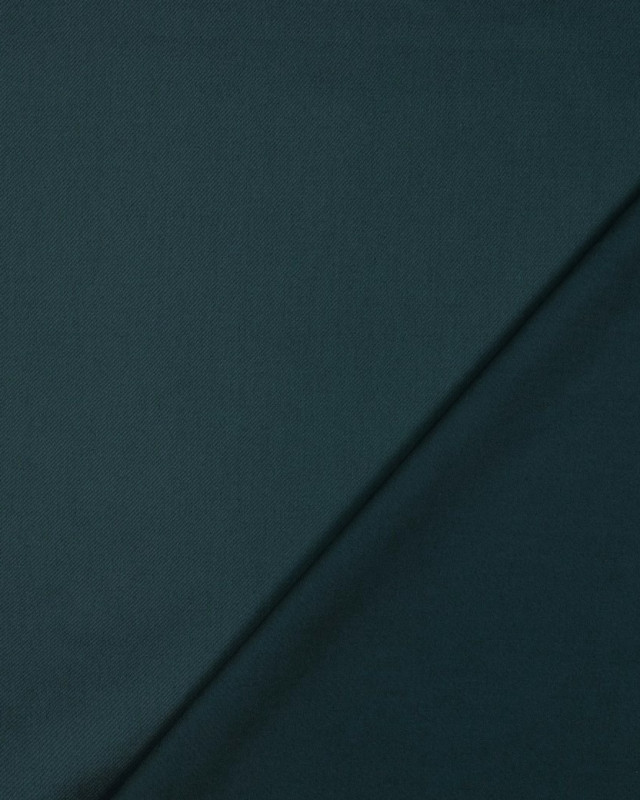 Tissu Satin de Coton Uni Vert Foncé - Mercerine