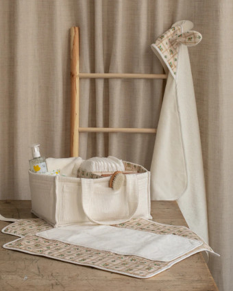 Patron Ensemble Bain & Change bébé SOFIA - Ikatee Home - Mercerine