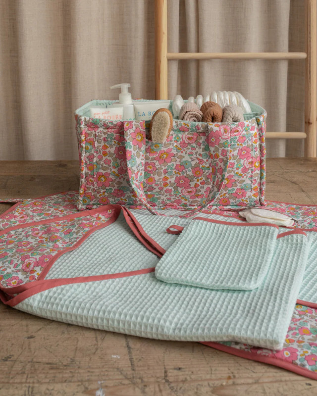 Patron Ensemble Bain & Change bébé SOFIA - Ikatee Home - Mercerine