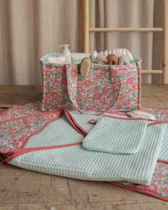 Patron Ensemble Bain & Change bébé SOFIA - Ikatee Home - Mercerine