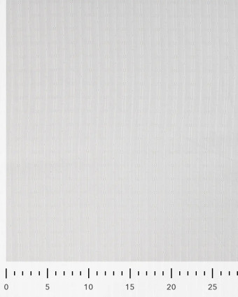 Tissu Coton Brodé Losange Ecru - Mercerine