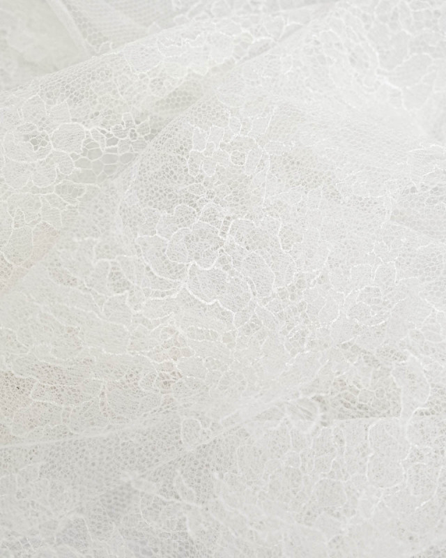 Dentelle Fabrication Française Greige Eglantine - Mercerine