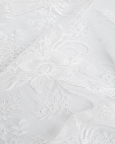 Dentelle Fabrication Française Greige Grande Fleur