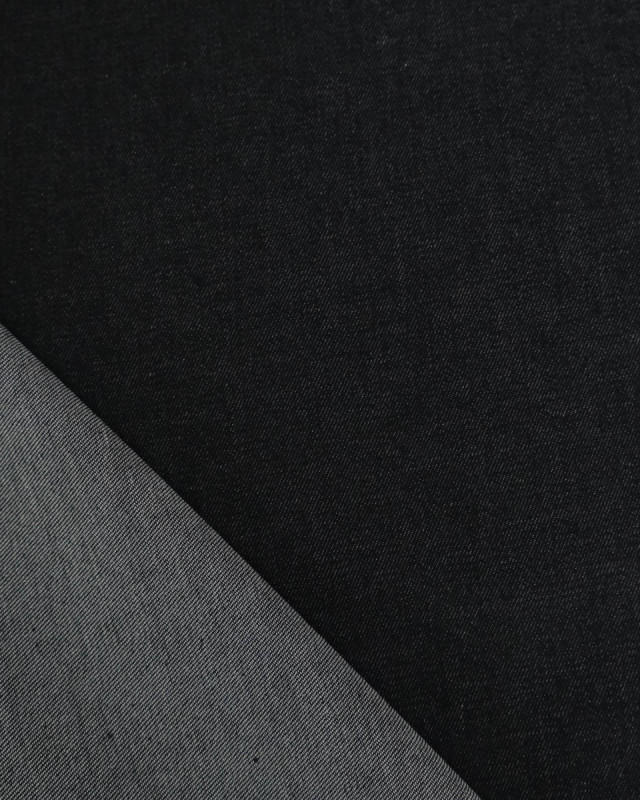 Denim Elasthanne Anthracite - Mercerine