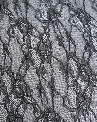 Dentelle Fabrication Française Noir - Mercerine