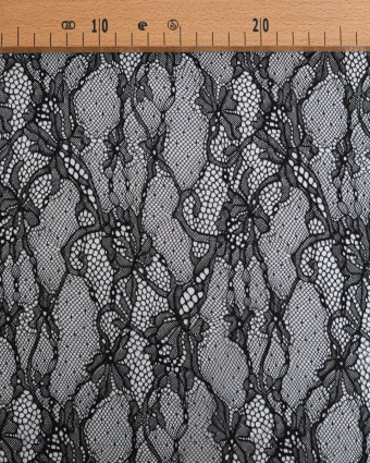Dentelle Fabrication Française Noir - Mercerine