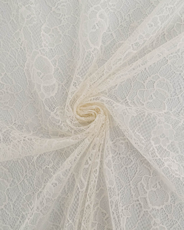 Dentelle Fabrication Française Soie - Mercerine